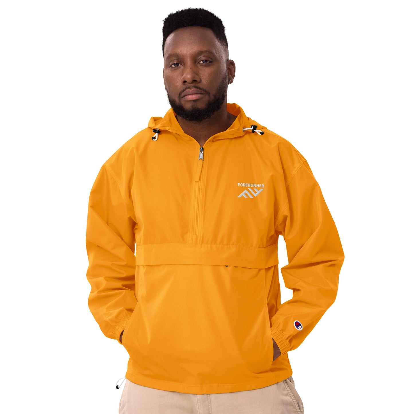 Embroidered Champion Packable Jacket